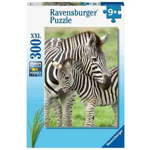 Ravensburger puzzle - Zaljubljene zebre - 300 delova Slike
