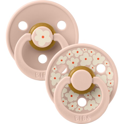 Bibs duda varalica - lateks Studio Colour (okrugle) Jasmine - Blush mix (vel. 1) BIBS-STU-COL-O-JBM-1 Slike