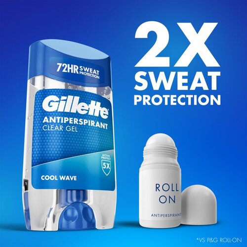 Gillette Cool Wave antiperspirant gel za mo&amp;scaron;ke 70 ml Slike