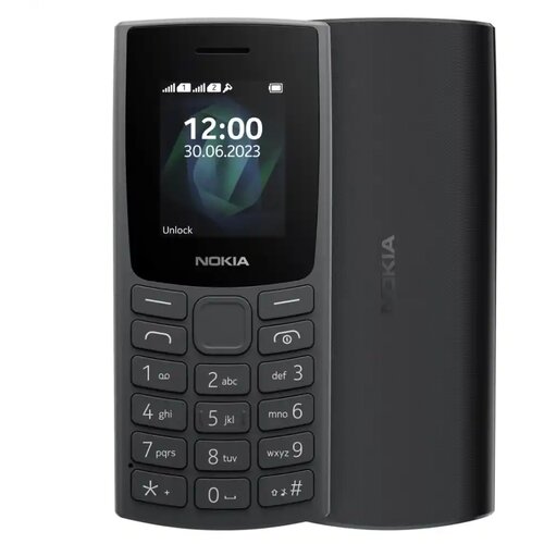 Nokia Mobilni telefon 105 DS 2023 Black Slike