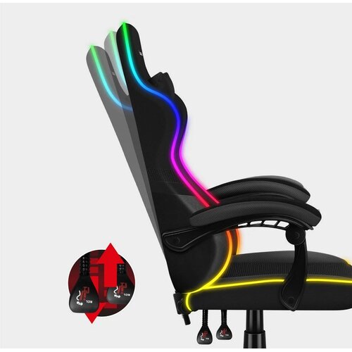 Huzaro Force 4.4 RGB Crna Gaming stolica Slike
