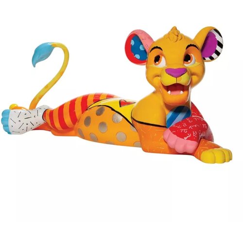 Romero Britto Simba Statement Figurine Cene