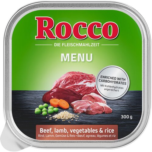 Rocco Menu 9 x 300 g - Govedina z jagnjetino Cene