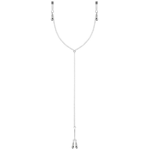 Bedroom Fantasies Nipple and Clitoris Clamps - Silver Cene