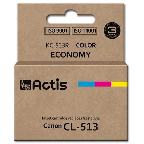 Actis KC-513R Ink (replacement for Canon CL-513; Standard; 15 ml; color: cyan, magenta, yellow) Cijene