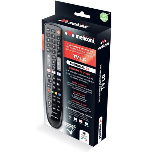 Meliconi nadomestni daljinec gumbody personal 2+ za televizorje lg Slike