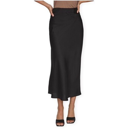 Vila Krila Noos Elette Skirt - Black Črna Slike