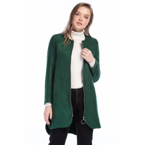 Dewberry Z6603 WOMEN'S COAT-GREEN Dewberry Z6603 WOMEN'S COAT-GREEN