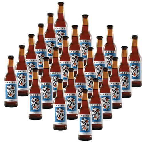 Kabinet kraft pivo plavo 0.33, 24 komada Slike
