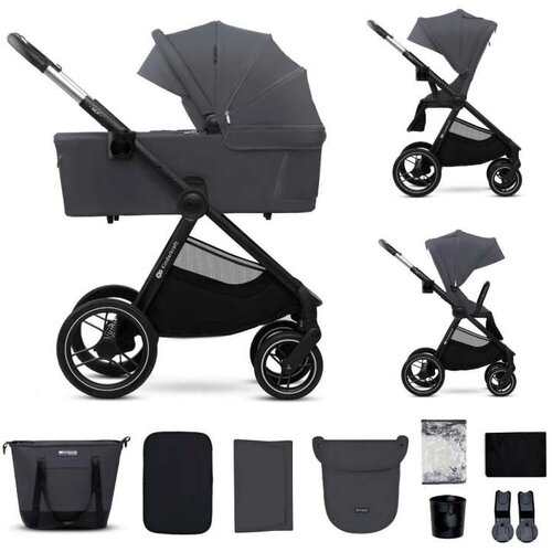Kinderkraft kolica za bebe 2U1 nea 2 deep grey KSNEA002DGR20 Slike