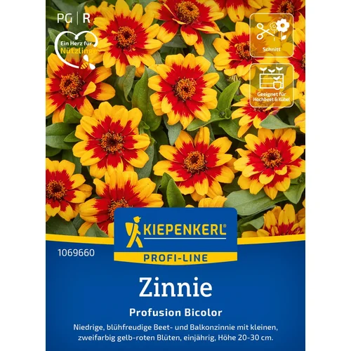 KIEPENKERL Cinije "Profusion Red & Yellow" - 1 pkt.