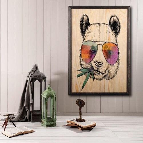 Wallity slika cool panda, 35 x 50 cm Slike
