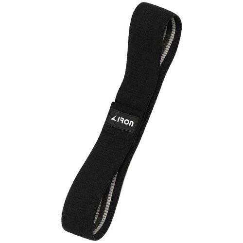 IRON SPORT Crna elasticna HARD tekstilna traka za butine otpor 21-27kg Slike