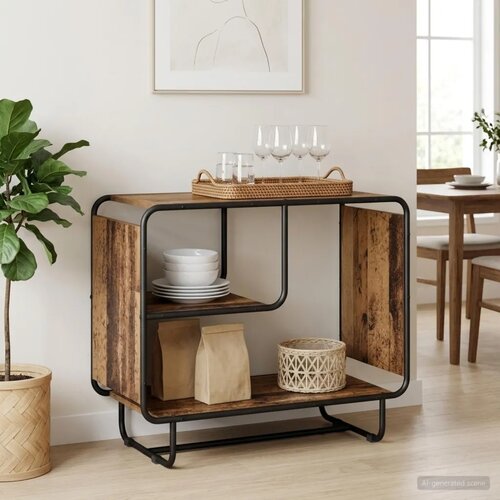  Komoda Staro drvo 80 x 37 5 x 64 5 cm Konstruirano drvo - Staro drvo 80 x 37 5 x 64 5 cm Cene