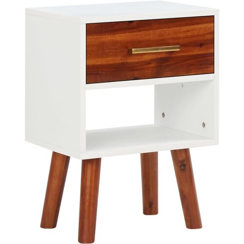 Maison Chic Dvo delni komplet Nočne omarice - Nočne mize iz trdnega akacijevega lesa 40x30x57 cm, (21689062) Slike