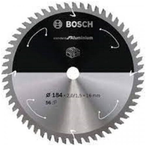 Bosch standard for Aluminium list kružne testere za akumulatorske testere 184x2,0x16 T56 2608837766, 184x2,0x16 T56 Cene