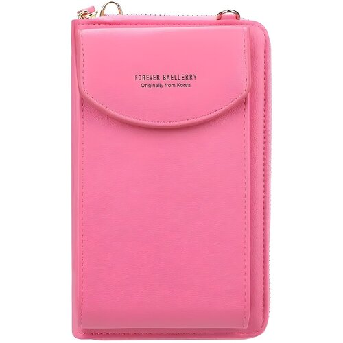  Crossbody denarnica Baellerry ME-25503 - Temno roza KP25503 Cene