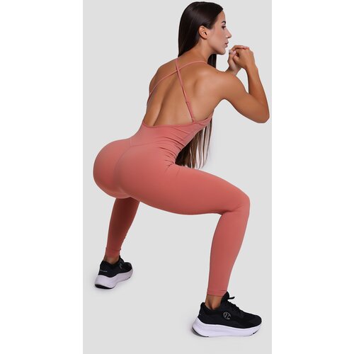 GymBeam Ženski kombinezon za vježbanje FIT Salmon Slike