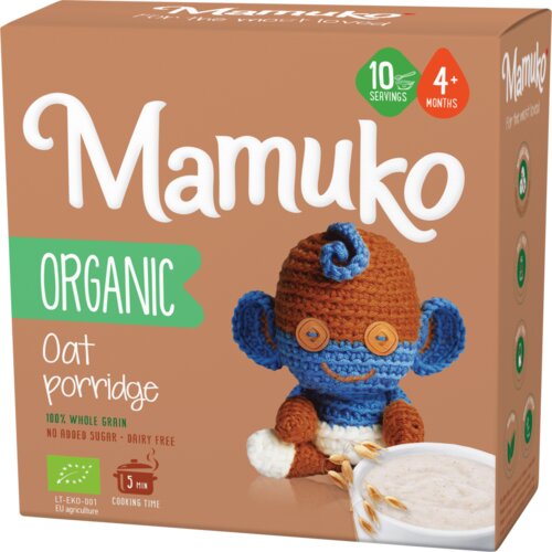 BIO Organic Oat Porridge - 200 g Cene