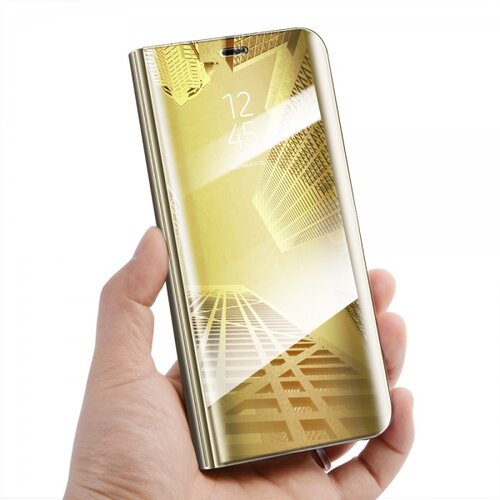 Onasi Clear View za Samsung Galaxy Note 10 Plus N975 - zlata Cene