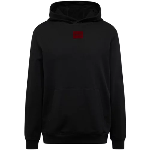 Hugo Sweater majica 'Daratscho' tamno crvena / crna