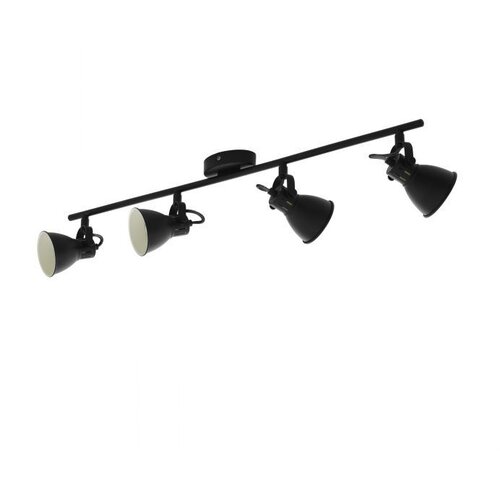 Eglo LED stropna svetilka Eglo Seras 2 (4 x 3,3 W, 77 cm, GU10, 3000 K, črna) Cene