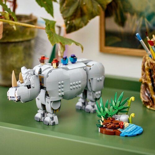 Lego LEGO&amp;reg; Creator 3in1 - Divje živali: mogočni nosorog s ptiči (31171) Slike