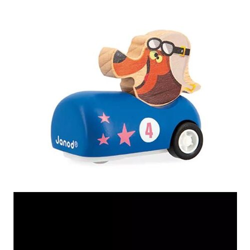 Janod Auto na povlačenje Applepop medved Slike