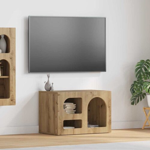 TV ormar Umjetnički hrast 60 x 35 x 40 cm Konstruirano drvo Cene