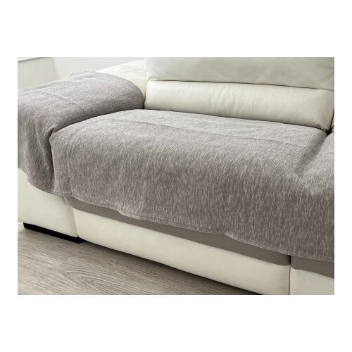  Set 3/1 flekera-prekrivača Chenille Siva boja ( VLK000628-sivaboja ) Slike