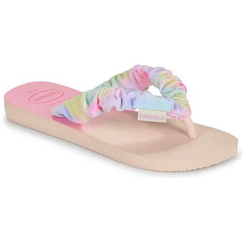 Havaianas Japonke KIDS FLUFFY Rožnata Slike