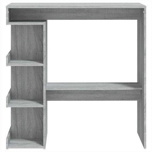  Barski stol sa stalkom siva boja hrasta sonome 100x50x101,5 cm Slike