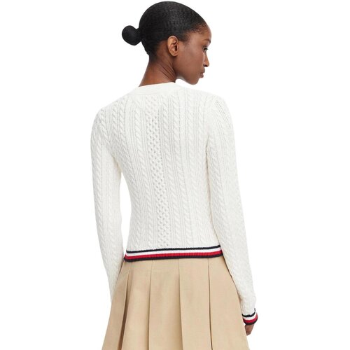 Tommy Hilfiger Puloverji DW0DW22933 Bela Slike