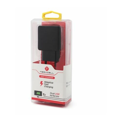 Teracell kućni punjač Fast Charging TC-31 USB 5V 2.5A/9V 1.8A crni Slike