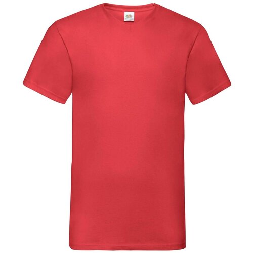 Fruit Of The Loom Men's Red T-shirt Valueweight V-Neck Cijene