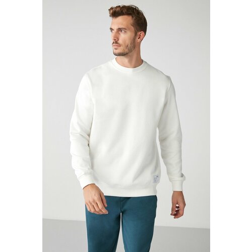 GRIMELANGE Sweatshirt - Weiß - Relaxed fit Cene