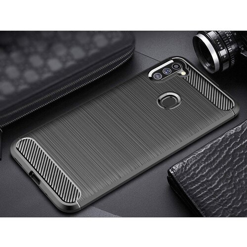 Carbon Case Fleksibilna futrola za Samsung Galaxy A11 / M11 Slike
