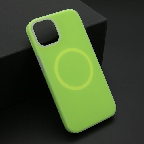 Maska pastel color magsafe za iphone 14/ zelena Slike