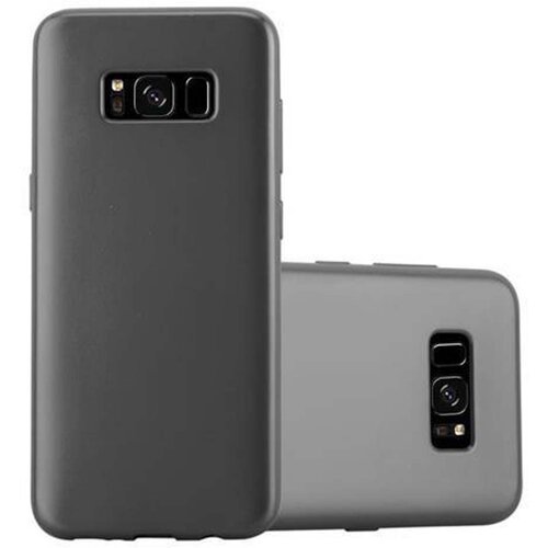 Cadorabo Case, združljiv s Samsungom v kovinsko sivi - za&amp;scaron;čitni pokrov iz fleksibilnega silikona TPU, (20587821) Slike