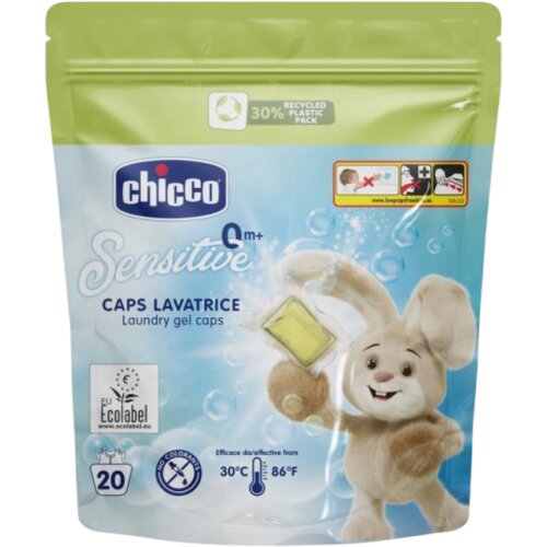 Chicco SENSITIVE KAPSULE ZA PRANJE VE&Scaron;A 20KOM Cene