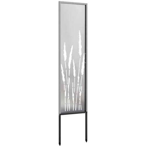 vidaXL Privatnost u vrtu Srebrno 32 x 140 cm Nehrđajući čelik Cijene