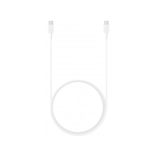Samsung podatkovni kabel EP-DX310JWE Super Fast Charge Type C na Type C 60W 3A 1,8m - bel (Bulk) Cene