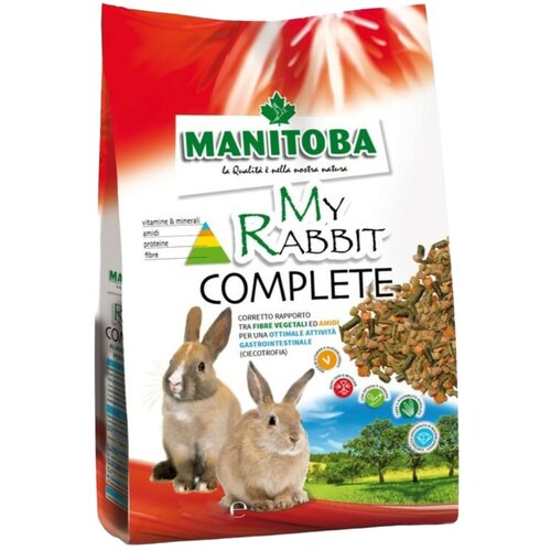 Manitoba my Rabbit Complete Hrana za zečeve 600g Slike