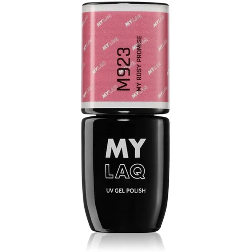 MYLAQ UV Gel Polish My Promise gel lak za nohte odtenek My Rosy Promise 5 ml