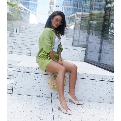 D/CEO Silver pumps Lepley Cene