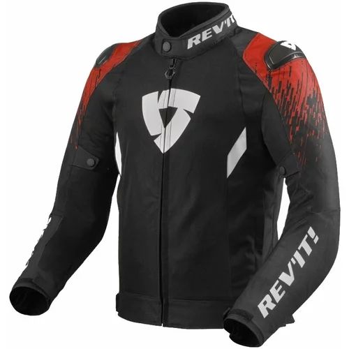Rev'it! Quantum 2 Air Black/Red XL Tekstilna jakna