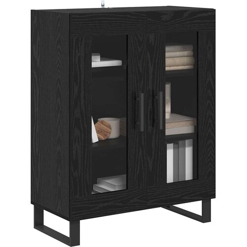  Kreveta Crni hrast 69,5 x 34 x 90 cm Konstruirano drvo Slike