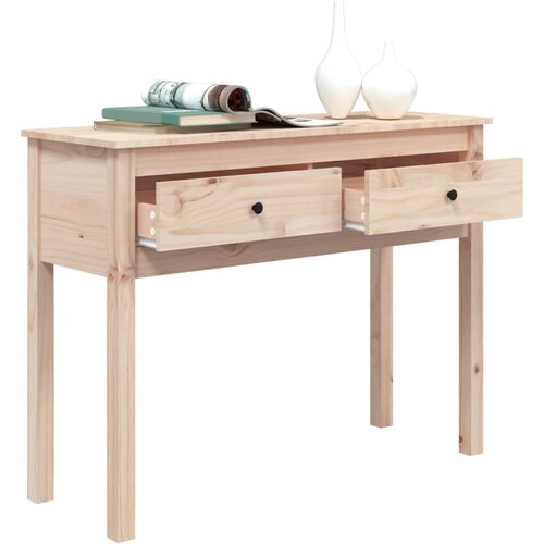  Konzolni stol 100x35x75 cm od masivne borovine Slike