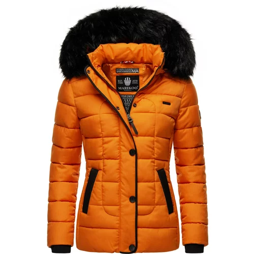 Marikoo Zimska jakna 'Unique' narančasta / crna