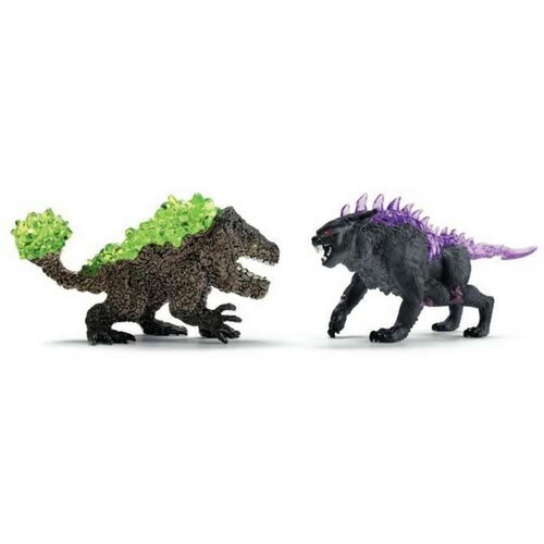 Figure djelovanja Schleich Dark Lynx vs Stone Crusher Duo Figurines Cijene